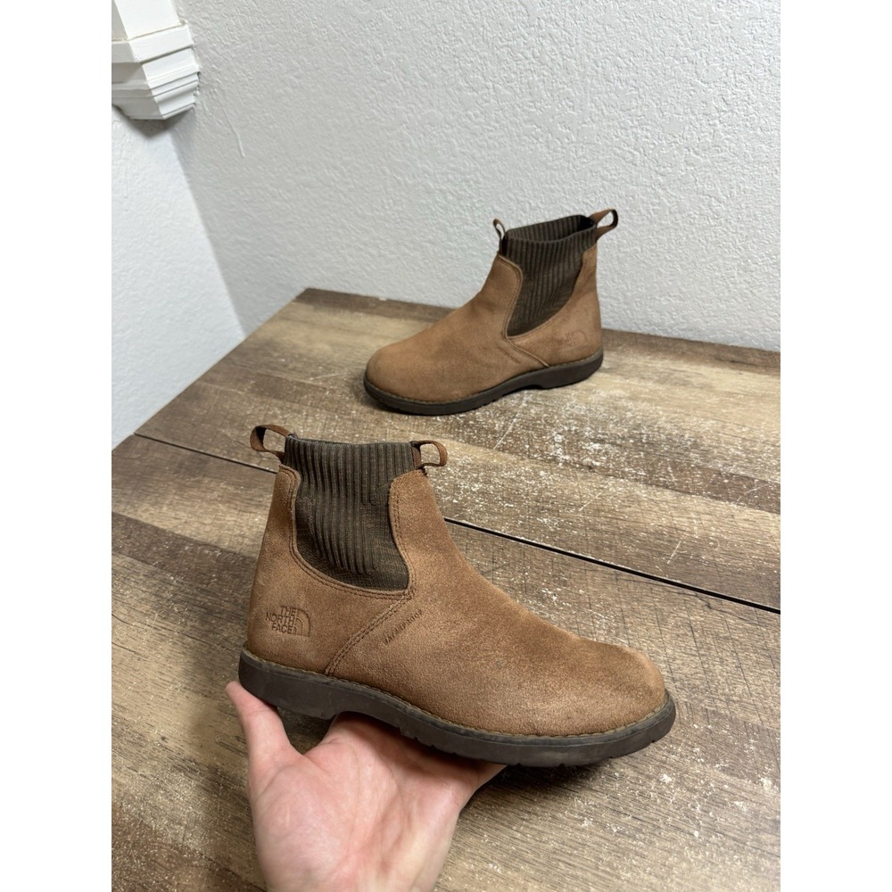 The North Face Ballard III Chelsea Waterproof Women's Suede Hiking Boots Sz 5.5